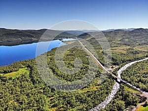 Setesdal valley in Norway