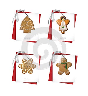 Seth Christmas Cards. Gingerbread