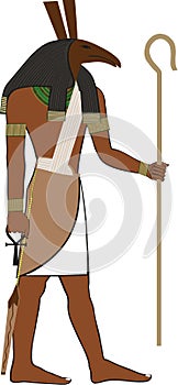 Ancient Egyptian God Seth photo