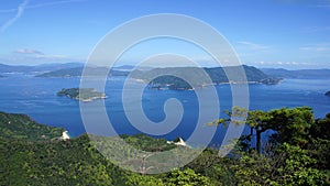 Seto Inland Sea from Miyajima island photo