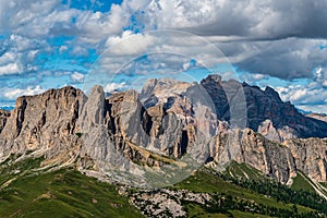 Setsas, Conturines and few other peaks from Col di Lana in the Dolomites photo