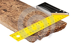 setsquare and the board