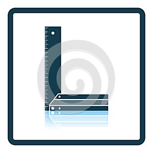 Setsquare icon
