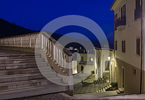 Settefrati by night, stairs, Ciociaria, Valle di Comino, Frosinone photo