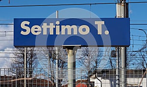 Settimo Torinese sign