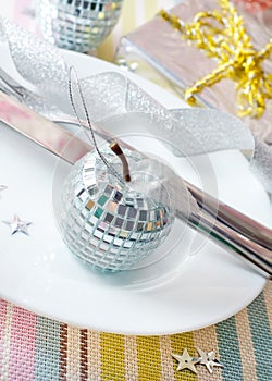 Setting for christmas