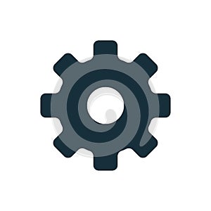 Setting cog icon photo