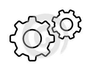 Setting gear icon