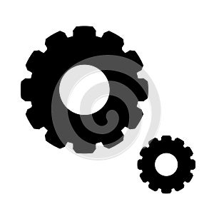 setting logo or illustration with solid stroke style vector design