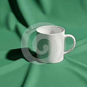 The setting is minimalistic, emphasizing the clean design and