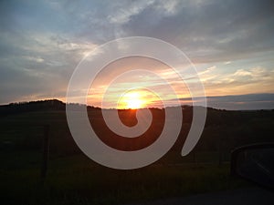 Setting over the Horizon