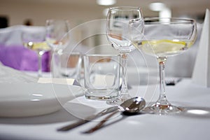 Setting tables for graduations