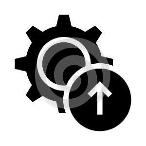 Setting upload glyphs icon