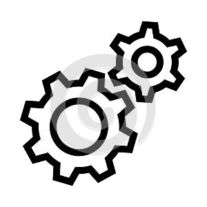 Setting vector line icon