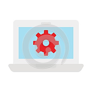 Setting, web gear Vector Icon which can easily modify