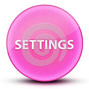 Settings eyeball glossy elegant pink round button abstract