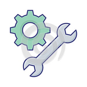 Settings tools Vector Icon which can easily modify or edit