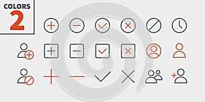 Settings UI Pixel Perfect Well-crafted Vector Thin Line Icons 48x48 Ready for 24x24 Grid for Web Graphics and Apps with