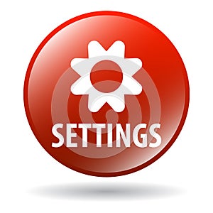 Settings web button