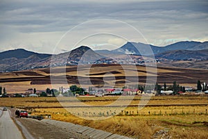 Settlement in the Shamakhi region of Azerbaijan