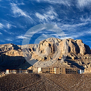 Settlement Zhada (Tholling) in Ngari, Tibet