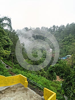 Settlements in the mountains