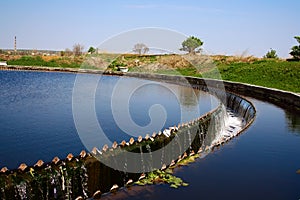Settler at Wastewater Treatment Plant photo