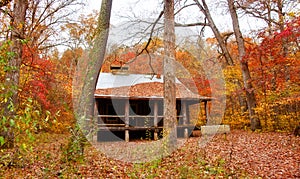 Settlers cabin in missouri