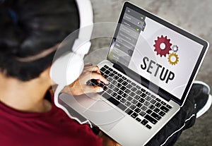 Setup Settings Configuration Tools Concept photo