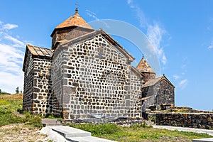 building of Surp Astvatsatsin church in Sevanavank