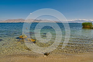Sevan Lake Beach Shore