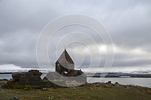 Sevanavank is a monastery complex located on the shore of Lake Sevan, Armenia