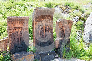 Sevanavank Monastery. a famous Historic site in Sevan, Gegharkunik, Armenia