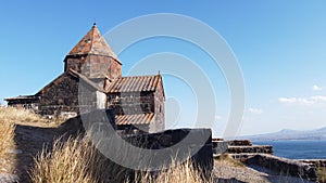 Sevanavank monastery on Lake Sevan, Armenia