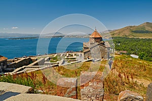 Sevanavank Monastery on Sevan Lake in Armenia