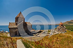 Sevanavank Monastery on Sevan Lake in Armenia