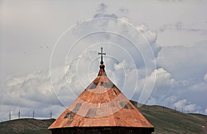 Sevanavank monastery on Sevan lake, Armenia
