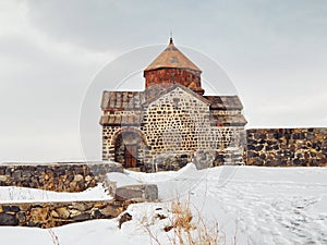 Sevanavank - a monastery (the 9th century) on the shore of Lake Sevan in Armenia.