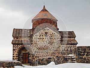 Kloster (9jahrhundert) auf der ufer aus Armenien 