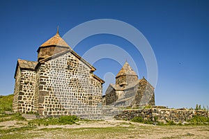 Sevanavank, the 9th-century Armenian monastery at Lake Sevan