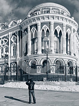 Sevastyanov's Mansion (1863-1866) in Yekaterinburg, Russia