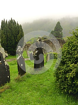 Seven churches of the Glendalough valley