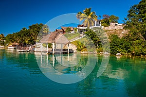 Seven Color Lagoon in Bacalar