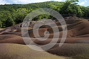 Seven-color lands mauritius