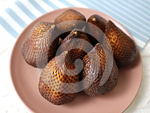 seven fresh snakefruit