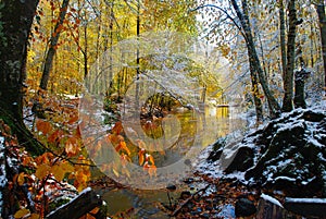 Seven Lakes park in Turkey