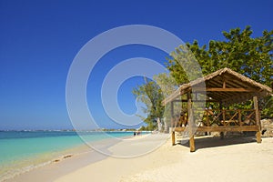 Seven Mile beach in Grand Cayman, Caribbean