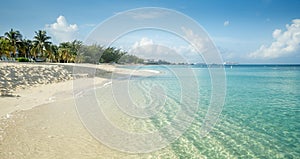 Seven Mile Beach on Grand Cayman island photo