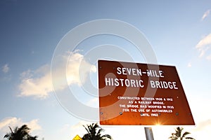 Seven Mile Bridge in Florida Keys