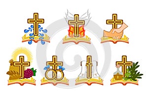 The seven sacraments